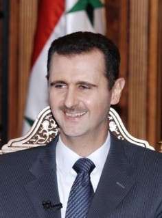 بشار الأسد رئيس الجمهورية العربية السورية