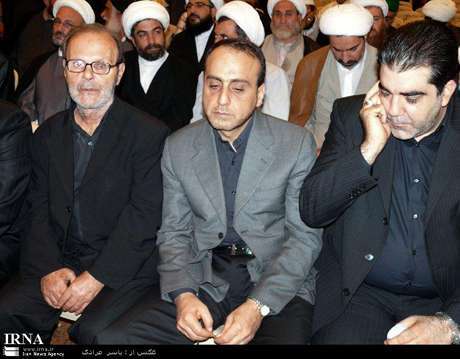 مراسم تشيع جنازه علامه فضل الله در لبنان