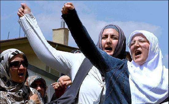 تظاهرة نسائية في تركيا (ارشيف)
