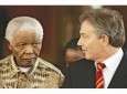 مانديلا شعر بالخيانة بسبب مشاركة بلير في غزو العراق