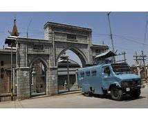 Grand Mosque of Srinagar Kashmir under siege.