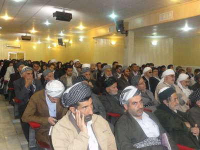 اولین گردهمایی ائمه جماعات و اعضای کانون های طلاب و روحانیون کردستان