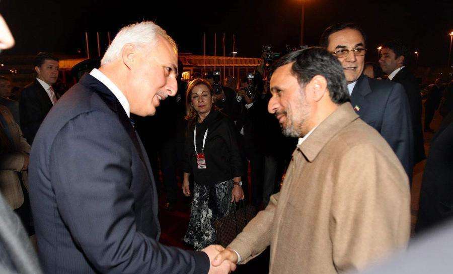 استقبال از احمدی نژاد در ترکیه و دیدار با اردوغان