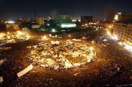 واکنش شدید مردم مصر به سخنان مبارک