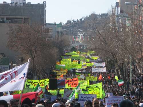 حضور پر شور مردم کردستان در راهپیمایی 22 بهمن