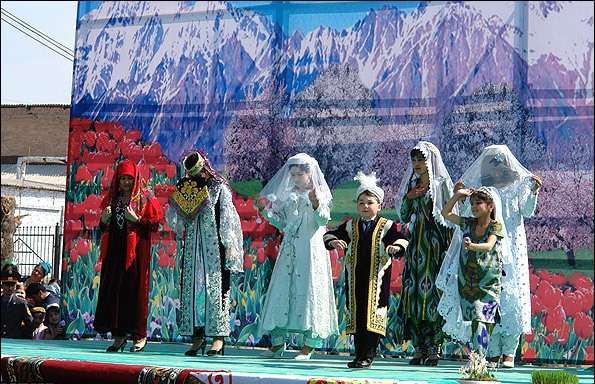 عید در تاجیکستان