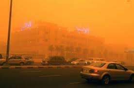 طوفان شن صادرات نفت کویت را متوقف کرد