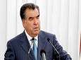 رئیس جمهور تاجیکستان خواستار افزایش همکاری اقتصادی با ایران شد