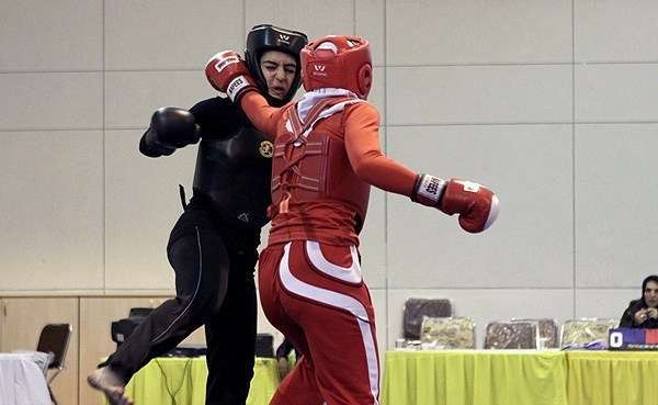 Wushu league of Iranian women held in Iran