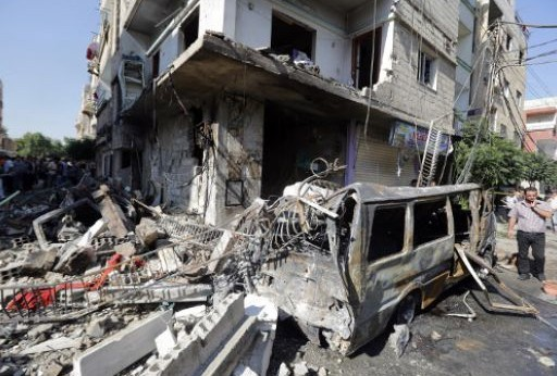11قتيلاً في تفجير إرهابي في جرمانا بريف دمشق