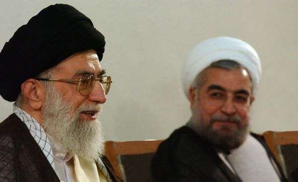 دیدار حجت الاسلام و المسلمین روحانی رئیس جمهور منتخب مردم با رهبر معظم انقلاب اسلامی