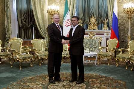 Kremlin hosts Iranian President Mahmoud Ahmadinejad.