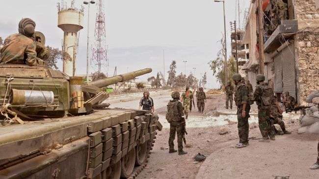 Syria Army soldiers (file photo)