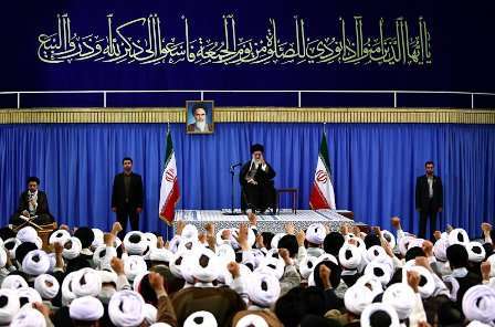 Supreme Leader of Islamic Revolution meets with Friday prayer leaders.
