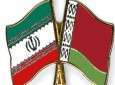 Flags of Iran and Belarus