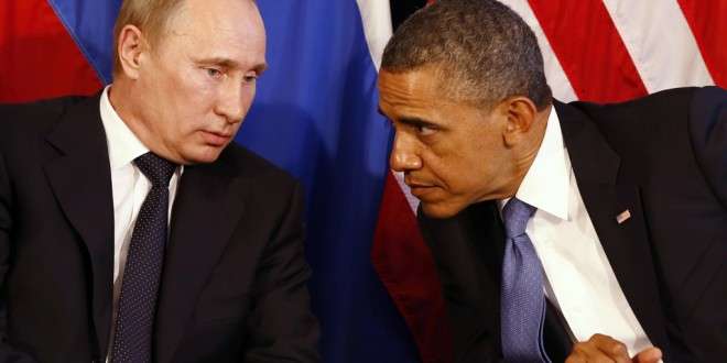 الرئيس الاميركي يبحث مع نظيره الروسي الوضع السوري والازمة في اوكرانيا