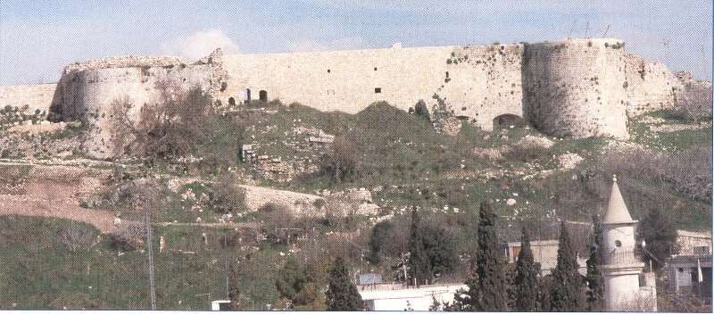 قلعه تبنين بازمانده از دوران صليبي
