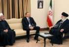 قائد الثورة الإسلامية يستقبل الرئيس الآذربيجاني