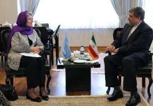جنتي: ایران مستعدة للتعاون مع الیونسکو لاجراء سمفونیة السلام