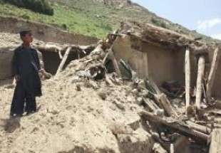 در اثر رانش زمین ۲۵۰۰ تن در افغانستان کشته شدند