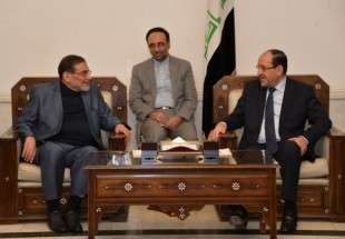 امين المجلس الاعلى للامن القومي الايراني يلتقي المالكي ببغداد