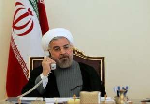 روحاني  يدعو  مسلمي العالم إلى أداء مسؤوليتهم الإنسانية تجاه غزه