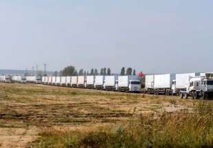 Russia aid convoy heading toward Ukraine