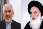 Iran Foreign Minister visits Ayatollah Sistani
