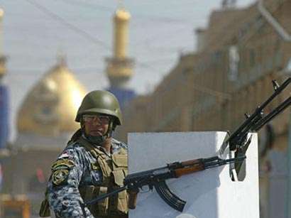 الشرطة العراقية تلقي القبض على 40 ارهابيا في كربلاء