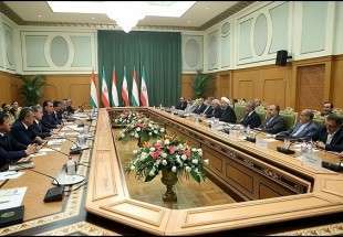 تاکید رؤسای جمهور ایران و تاجیکستان بر گسترش همکاری‌های تهران - دوشنبه