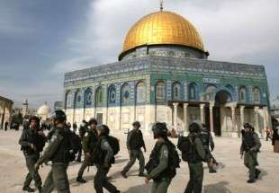 مجروح شدن دهها فلسطینی در حمله صهیونیست ها به مسجد الاقصی