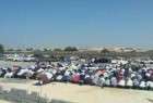 برپایی نماز عید قربان توسط بحرینی ها در کنار مساجد ویران شده