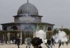 حمله گسترده صهیونیست‌ها به نمازگزاران مسجد الاقصی