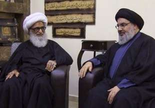 Nasrallah meets with Ayatollah Bashir al-Najafi