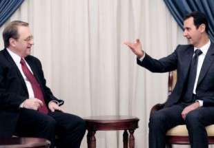 حمایت بشار اسد از مذاکرات صلح با میانجی‌گری روسیه