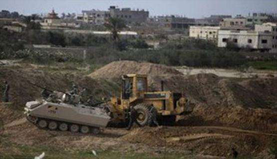 حفاری های جدید رژیم صهیونیستی در شرق غزه