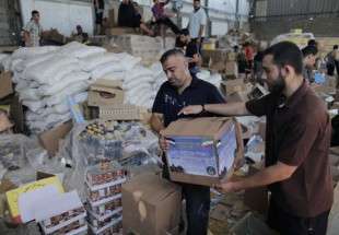 توزیع کمک‌های بشردوستانه ایران در غزه