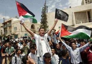 تظاهرات ضد اسرائیلی در کرانه باختری