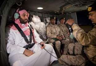This undated photo shows Saudi Defense Minister Prince Mohammed bin Salman bin Abdulaziz while inspecting Saudi army units in the Southern Region.