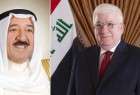 دیدار فؤاد معصوم و امیر کویت در حاشیه نشست شرم الشیخ