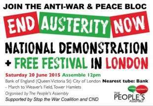 Peace activists to hold anti-war demo in U.K