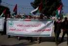 تظاهرات کشاورزان و صیادان فلسطینی علیه رژیم صهیونیستی