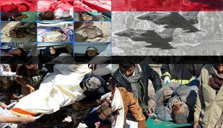 بیانیه شورای سیاسی انصارالله/ ادامه حملات جنگنده های سعودی به مردم یمن