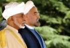 روحاني يعرب عن شكره لسلطنة عمان لدورها الايجابي