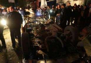 انفجار ۵ خودروی حماس و جهاد اسلامی در غزه