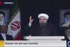 Iran will not give in to pressure: Rouhani