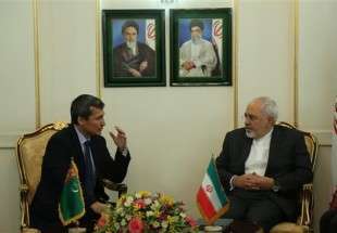 Zarif urges Tehran-Ashgabat anti-ISIL fight