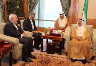 Iranian FM meets with Kuwait’s Emir