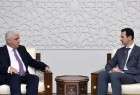 دیدار اسد با فرستاده نخست وزیر عراق