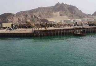 إنزال بحري لمرتزقة عرب واجانب في ميناء عدن في اليمن